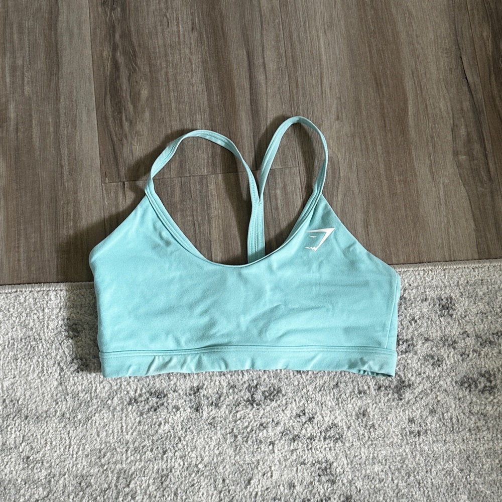 Gymshark Light Blue Sports Bra